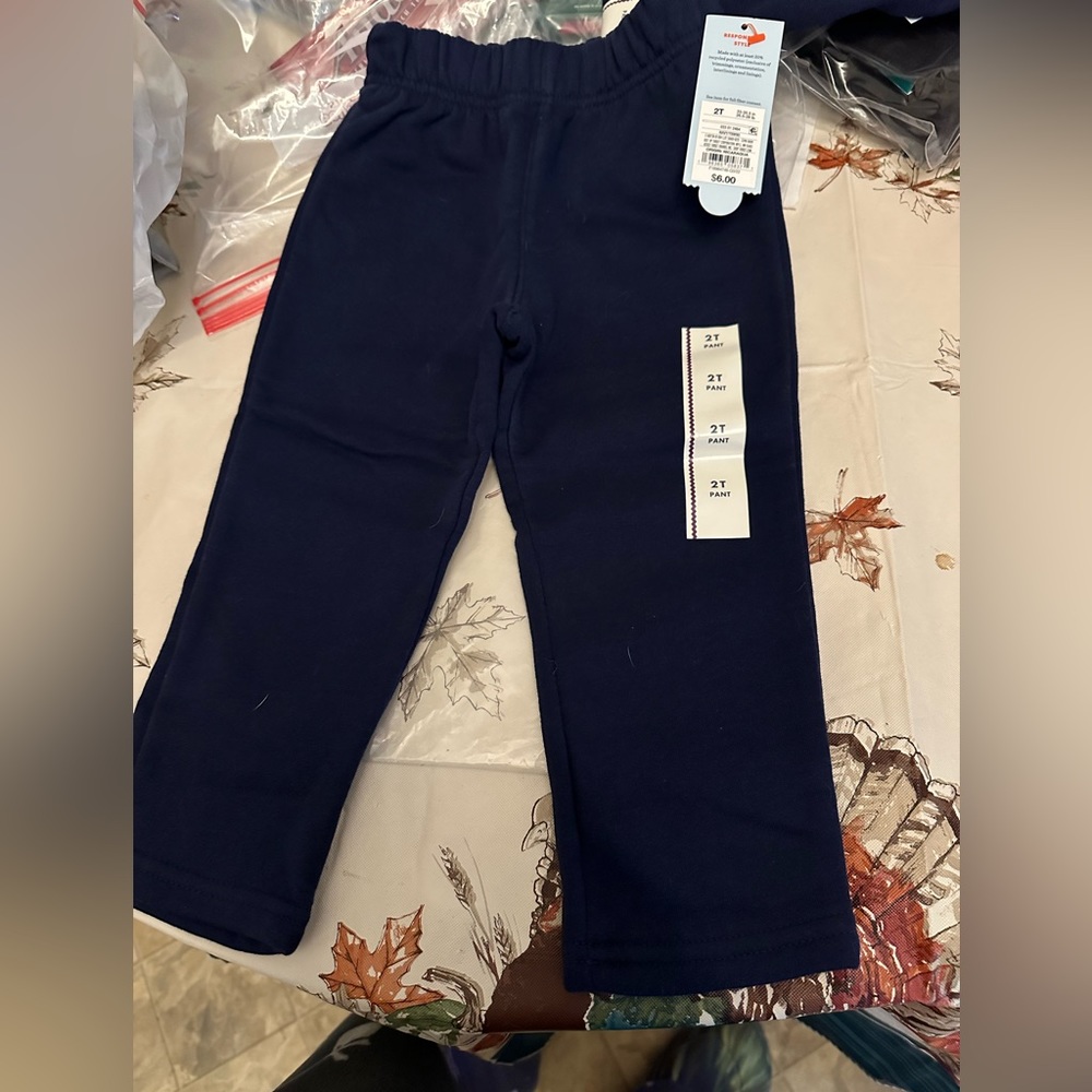 2T toddler sweat pants.